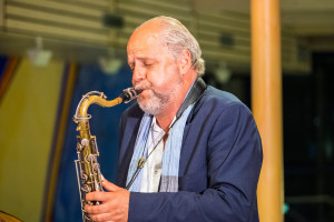 Uli Fiedler Trio im Foyer der Staudenlandhalle Fischach