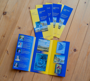 Flyer, Ausstellung für Kulturkreis Fischach