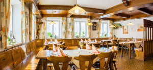 Gemütlich im Gasthof zur Traube in Fischach
